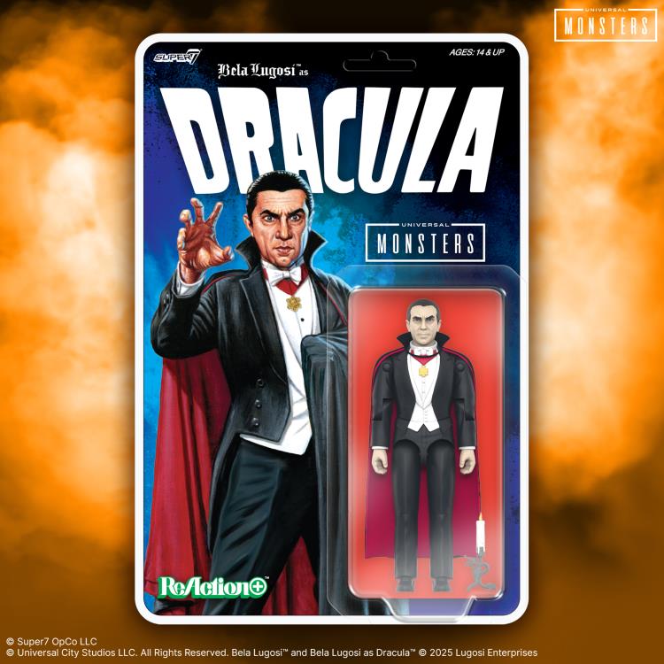 Universal Monsters ReAction+ Dracula Action Figure Gallery Image 6
