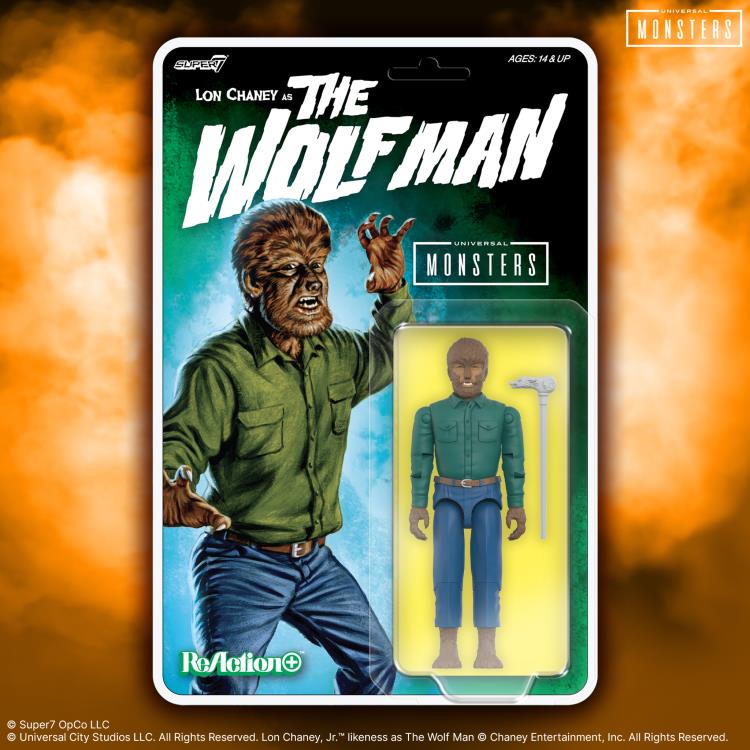 Universal Monsters ReAction+ The Wolf Man Action Figure Gallery Image 6