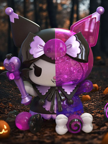 Sanrio Kandy Seasonal Sweets Spooky Fun Kuromi Figure Gallery Image 2