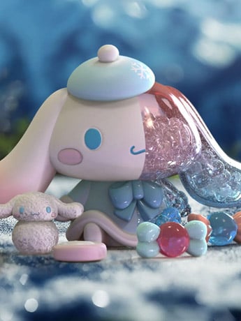 Sanrio Kandy Seasonal Sweets Snowy Dreams Cinnamoroll Figure