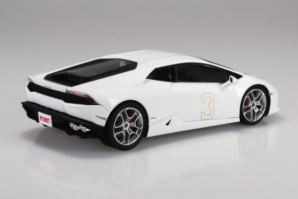 MF Ghost #5 Oishi Daigo's Lamborghini Huracan LP610-4 (Modified) 1/24 Scale Model Kit Gallery Image 3