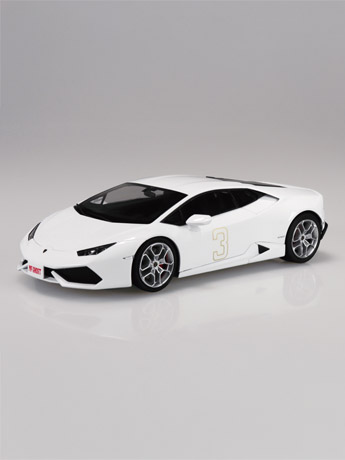 MF Ghost #5 Oishi Daigo's Lamborghini Huracan LP610-4 (Modified) 1/24 Scale Model Kit Gallery Image 2