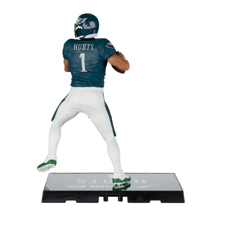 NFL SportsPicks Jalen Hurts (Philadelphia Eagles Super Bowl Edition) 7" Posed Figure Gallery Image 6