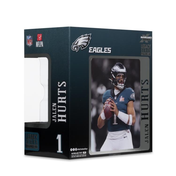 NFL SportsPicks Jalen Hurts (Philadelphia Eagles Super Bowl Edition) 7" Posed Figure Gallery Image 8