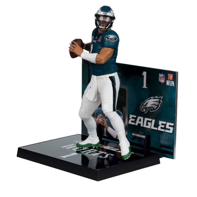 NFL SportsPicks Jalen Hurts (Philadelphia Eagles Super Bowl Edition) 7" Posed Figure Gallery Image 4
