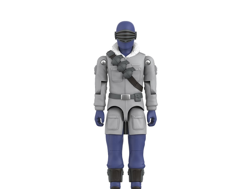 G.I. Joe ReAction+ Arctic Snake Eyes (Movie Ver.) Action Figure