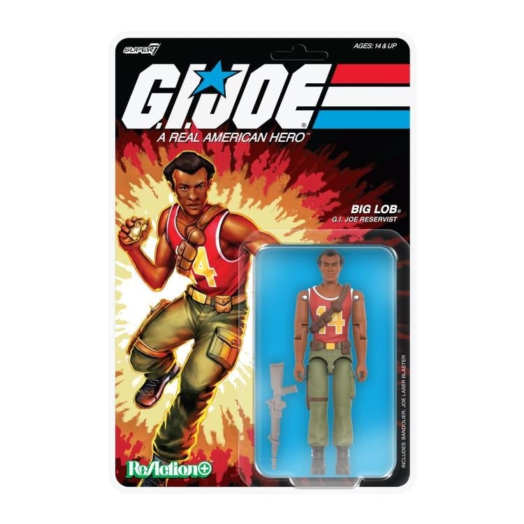 G.I. Joe ReAction+ Big Lob (Movie Ver.) Action Figure