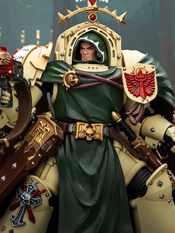 Warhammer 40,000 Dark Angels Belial, Grand Master of the Deathwing with the Sword of Silence and Storm Bolter 1/18 Scale Action Figure Gallery Image 2