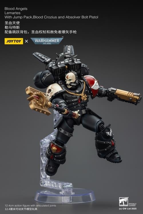 Warhammer 40,000 Blood Angels Lemartes with Jump Pack, Blood
