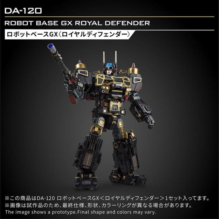 Diaclone DA-120 Robot Base GX (Royal Defender) Gallery Image 3