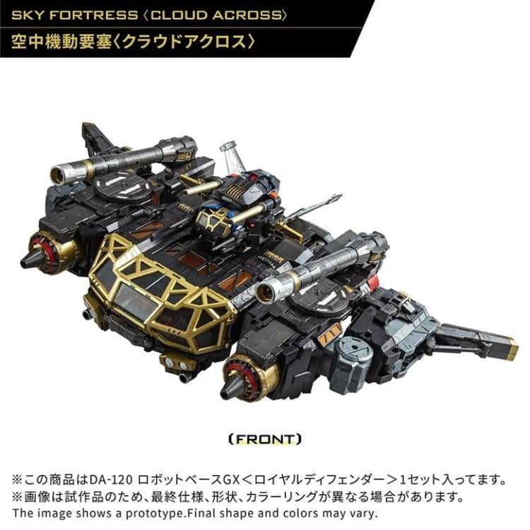 Diaclone DA-120 Robot Base GX (Royal Defender) Gallery Image 9