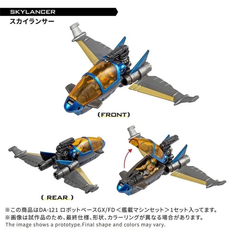Diaclone DA-121 Robot Base GX/FD (Carrier Machine Set) Gallery Image 9