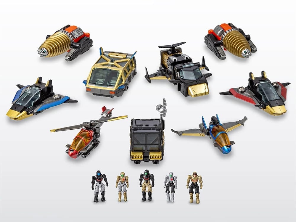 Diaclone DA-121 Robot Base GX/FD (Carrier Machine Set) Gallery Image 1