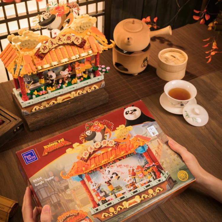 Kung Fu Panda Kung Fu Theater Building Block Set Gallery Image 8