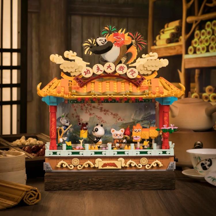 Kung Fu Panda Kung Fu Theater Building Block Set Gallery Image 4