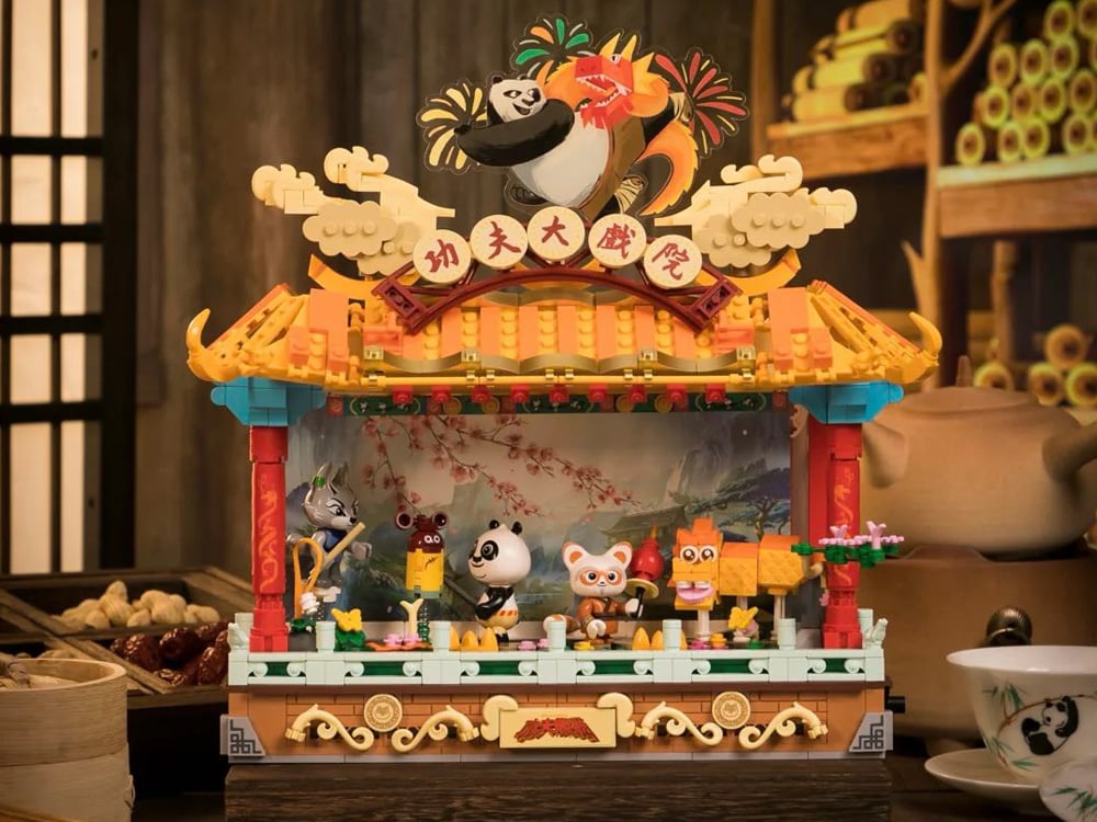 Kung Fu Panda Kung Fu Theater Building Block Set Gallery Image 1