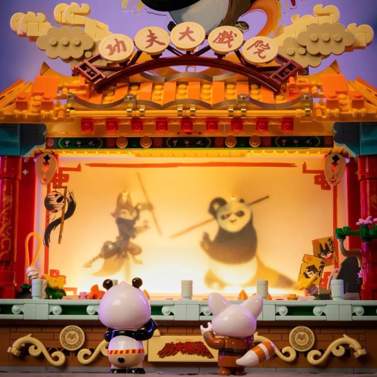 Kung Fu Panda Kung Fu Theater Building Block Set Gallery Image 6