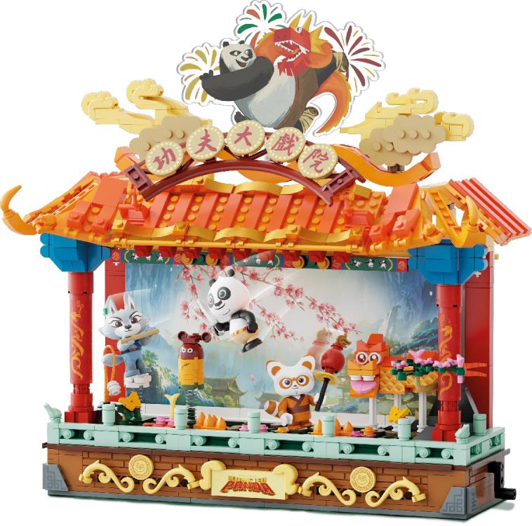 Kung Fu Panda Kung Fu Theater Building Block Set Gallery Image 3