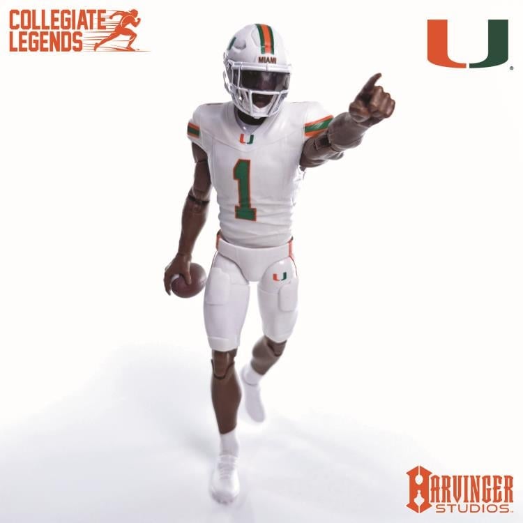 Collegiate Legends University of Miami (Ver. 2) 1/12 Scale Action Figure Gallery Image 5