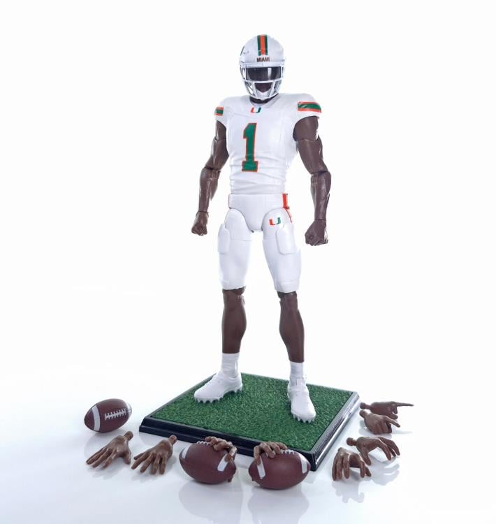 Collegiate Legends University of Miami (Ver. 2) 1/12 Scale Action Figure Gallery Image 8