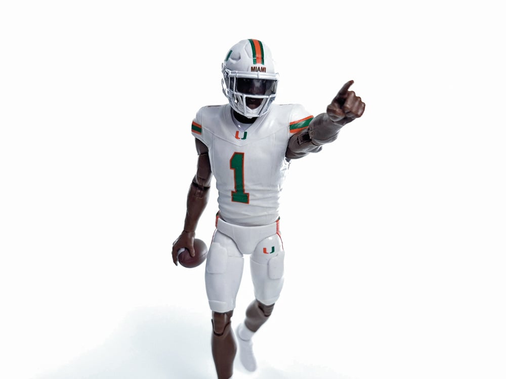 Collegiate Legends University of Miami (Ver. 2) 1/12 Scale Action Figure Gallery Image 1