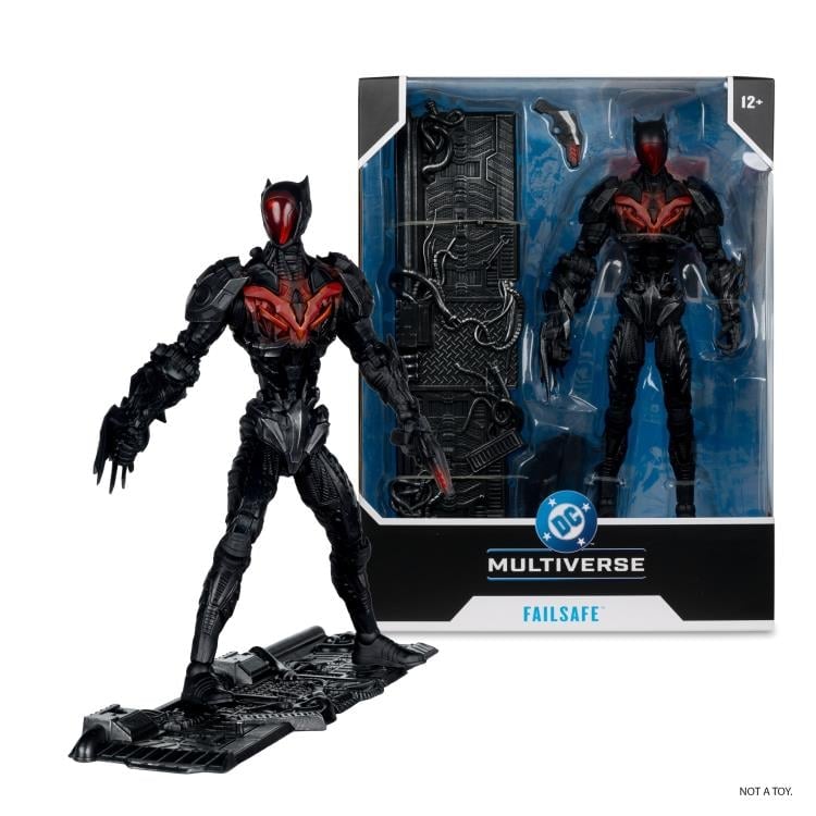 Batman: Failsafe DC Multiverse Failsafe Mega Action Figure Gallery Image 11