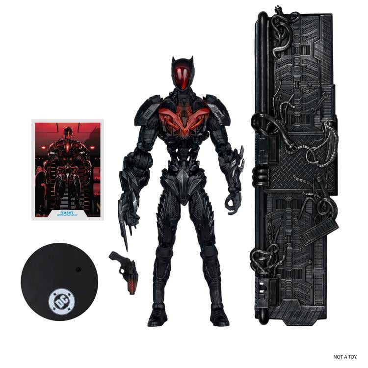 Batman: Failsafe DC Multiverse Failsafe Mega Action Figure Gallery Image 10