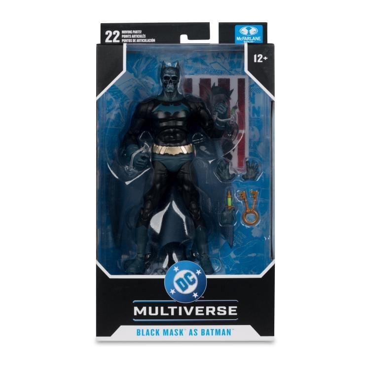 Beneath the Mask DC Multiverse Black Mask as Batman Action Figure Gallery Image 13