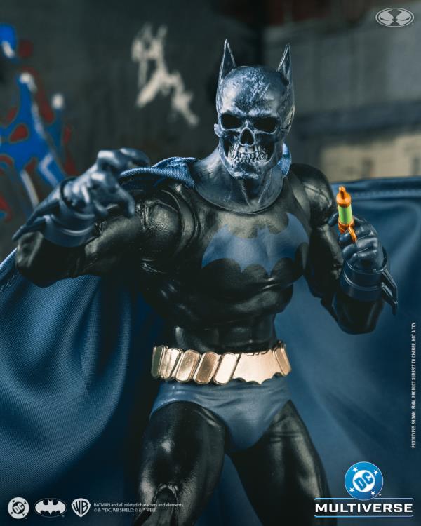 Beneath the Mask DC Multiverse Black Mask as Batman Action Figure Gallery Image 4