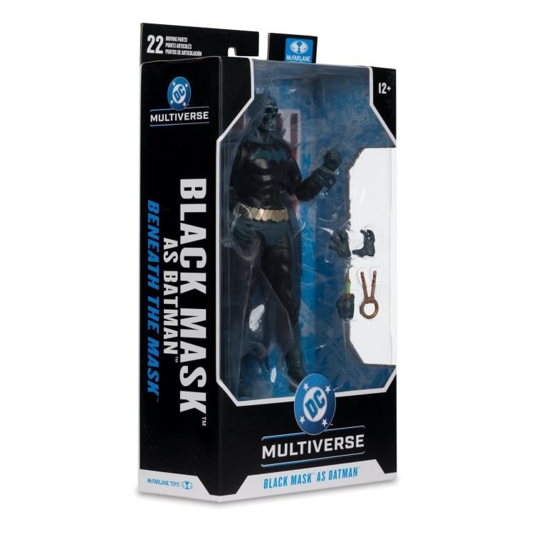Beneath the Mask DC Multiverse Black Mask as Batman Action Figure Gallery Image 14