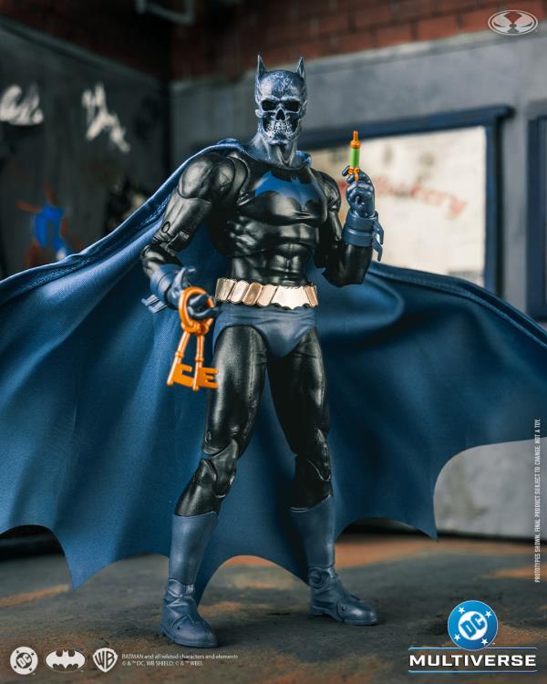 Beneath the Mask DC Multiverse Black Mask as Batman Action Figure Gallery Image 3