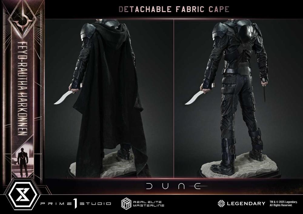 Dune: Part Two Real Elite Masterline Feyd-Rautha Harkonnen (Deluxe Bonus Ver.) Limited Edition 1/3 Scale Statue Gallery Image 38