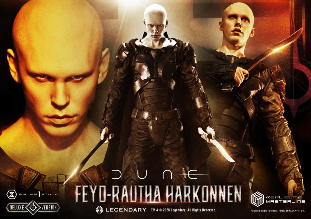 Dune: Part Two Real Elite Masterline Feyd-Rautha Harkonnen (Deluxe Bonus Ver.) Limited Edition 1/3 Scale Statue Gallery Image 3