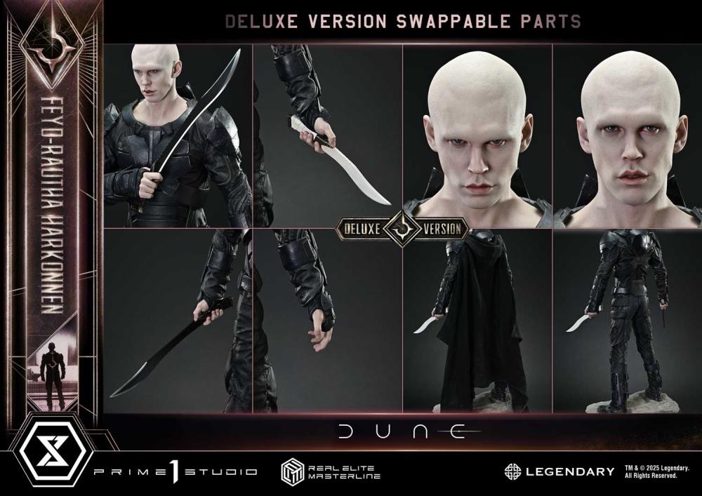 Dune: Part Two Real Elite Masterline Feyd-Rautha Harkonnen (Deluxe Bonus Ver.) Limited Edition 1/3 Scale Statue Gallery Image 37