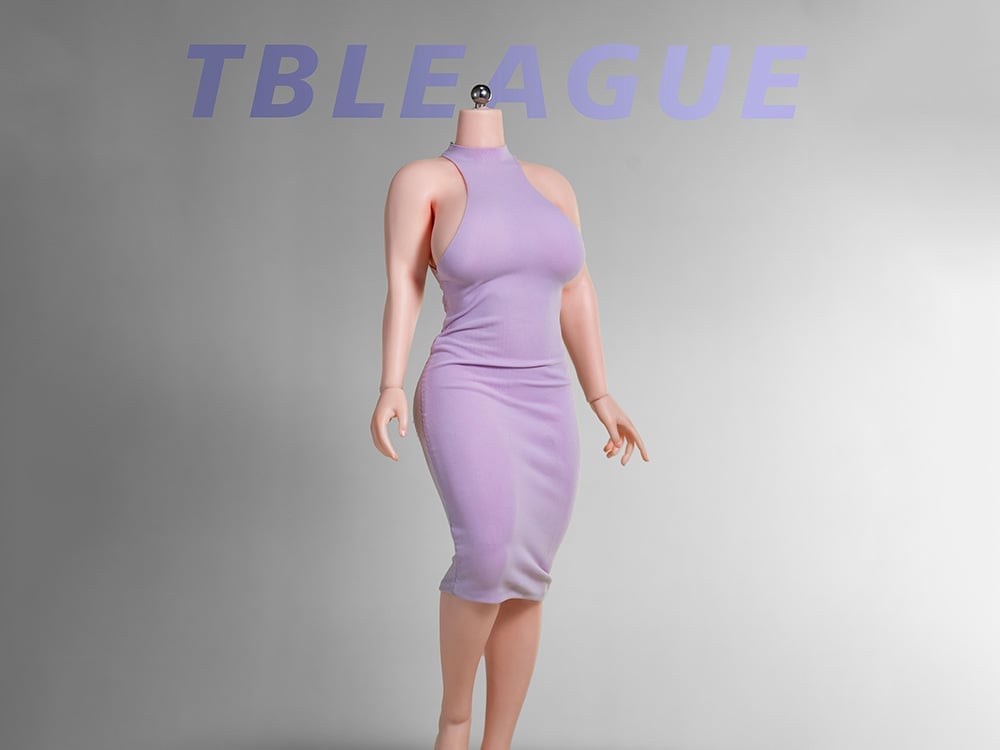 Female Body (Pale Large Bust) 1/6 Scale Figure (TB-AD01 Without Head Sculpt) Gallery Image 1