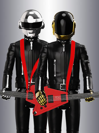 Daft Punk ReAction Daft Punk (Technologic Ver.) Action Figure Set