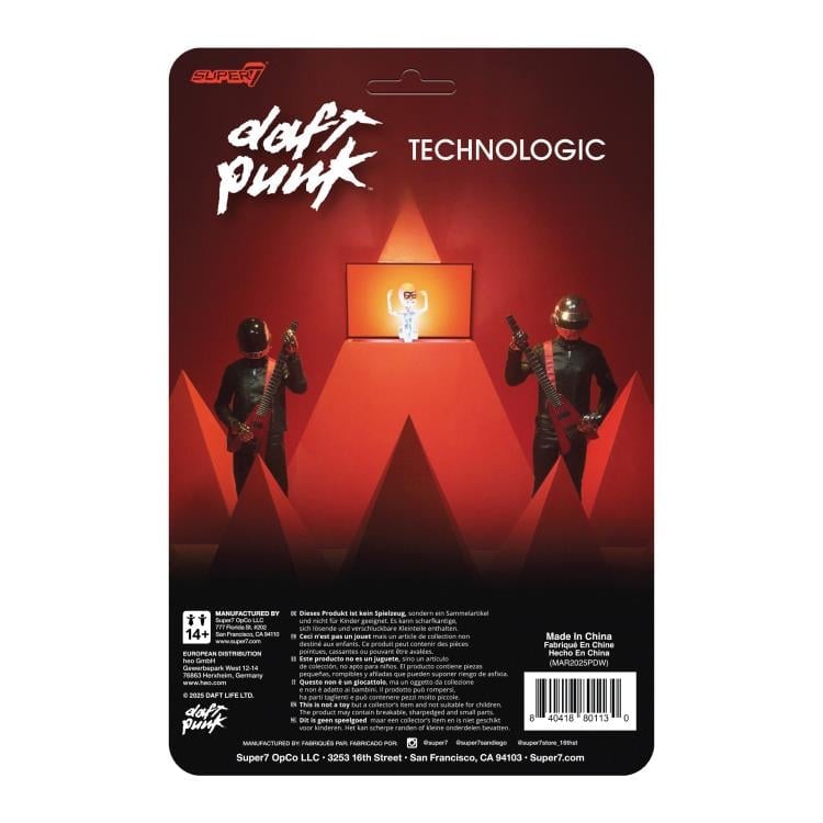 Daft Punk ReAction Daft Punk (Technologic Ver.) Action Figure Set