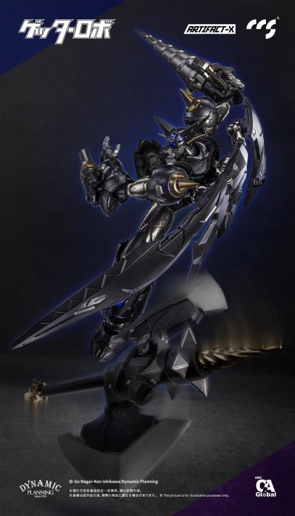 Getter Robo Daikessen! Artifact-X Black Getter Action Figure Gallery Image 10
