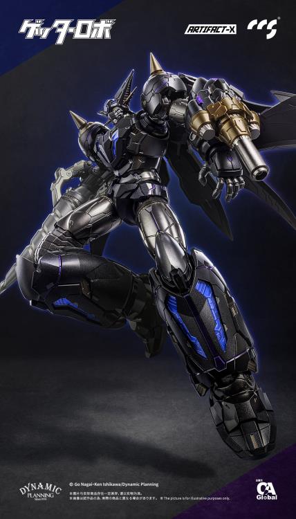 Getter Robo Daikessen! Artifact-X Black Getter Action Figure Gallery Image 5