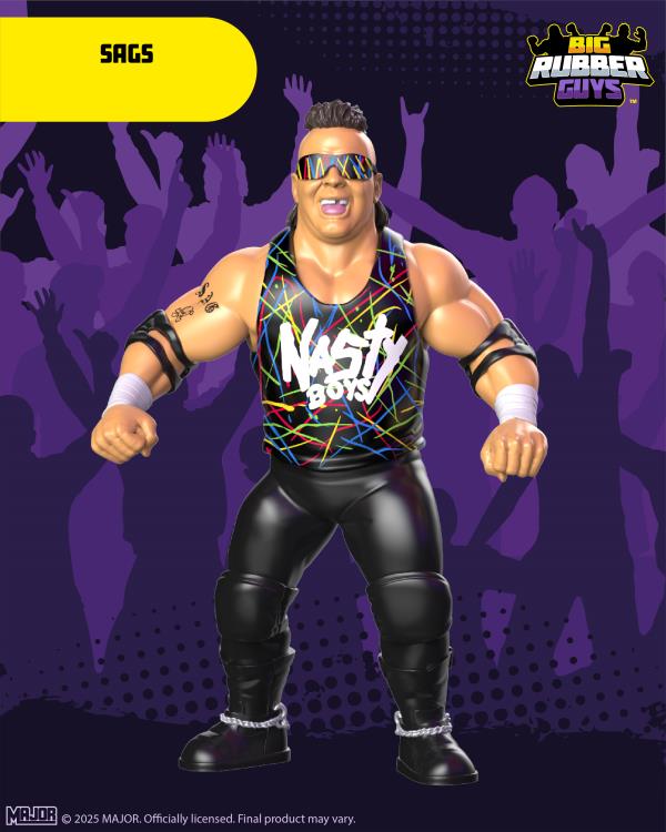The Nasty Boys Big Rubber Guys Sags Figure