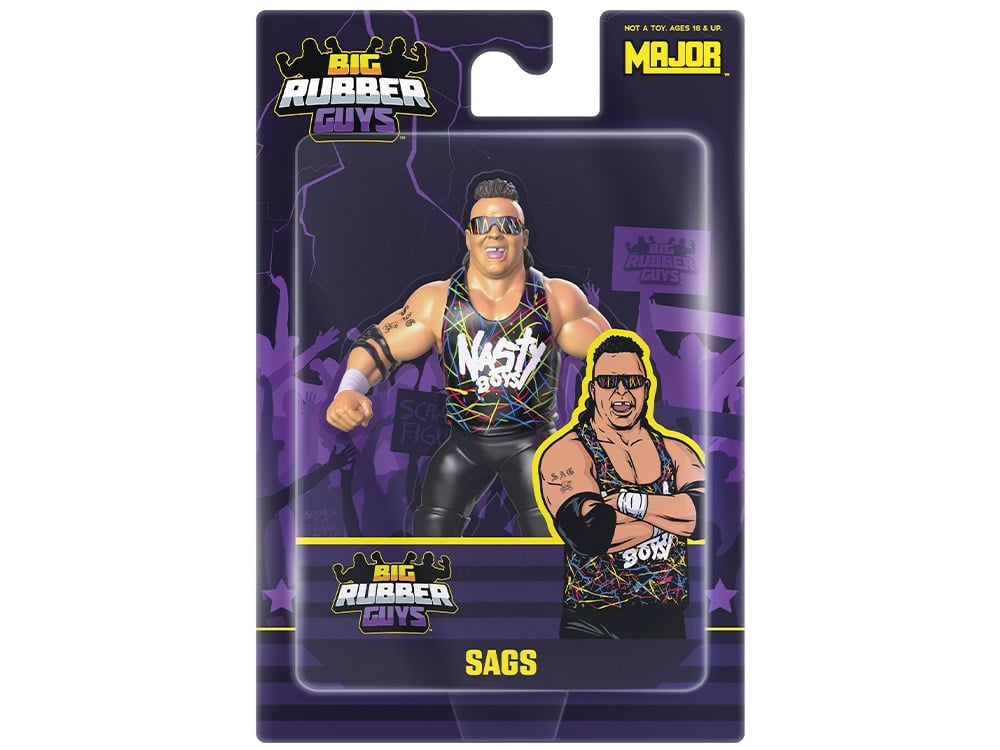 The Nasty Boys Big Rubber Guys Sags Figure