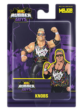 The Nasty Boys Big Rubber Guys Knobs Figure