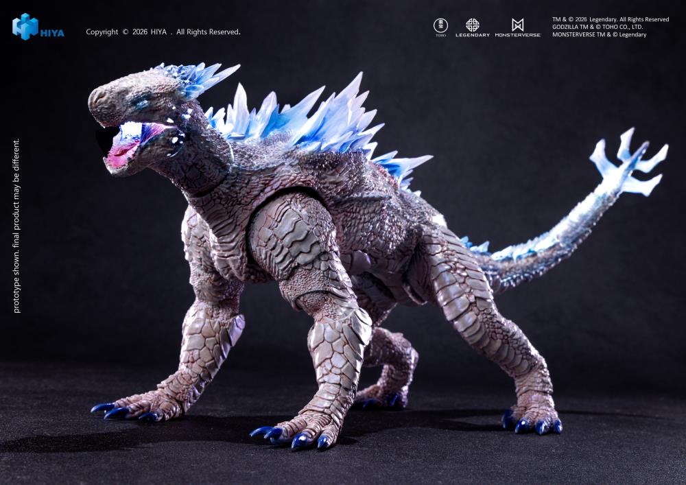 Godzilla x Kong: The New Empire Exquisite Basic+ Shimo (Frost Bite Blast Ver.) Action Figure Gallery Image 9