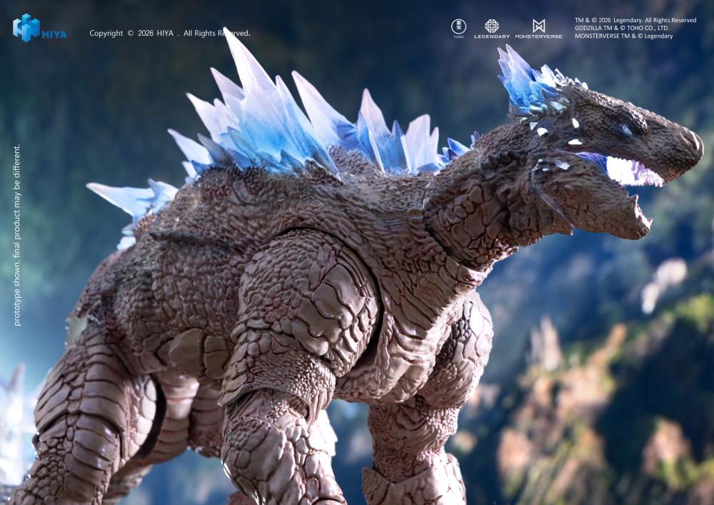 Godzilla x Kong: The New Empire Exquisite Basic+ Shimo (Frost Bite Blast Ver.) Action Figure Gallery Image 8