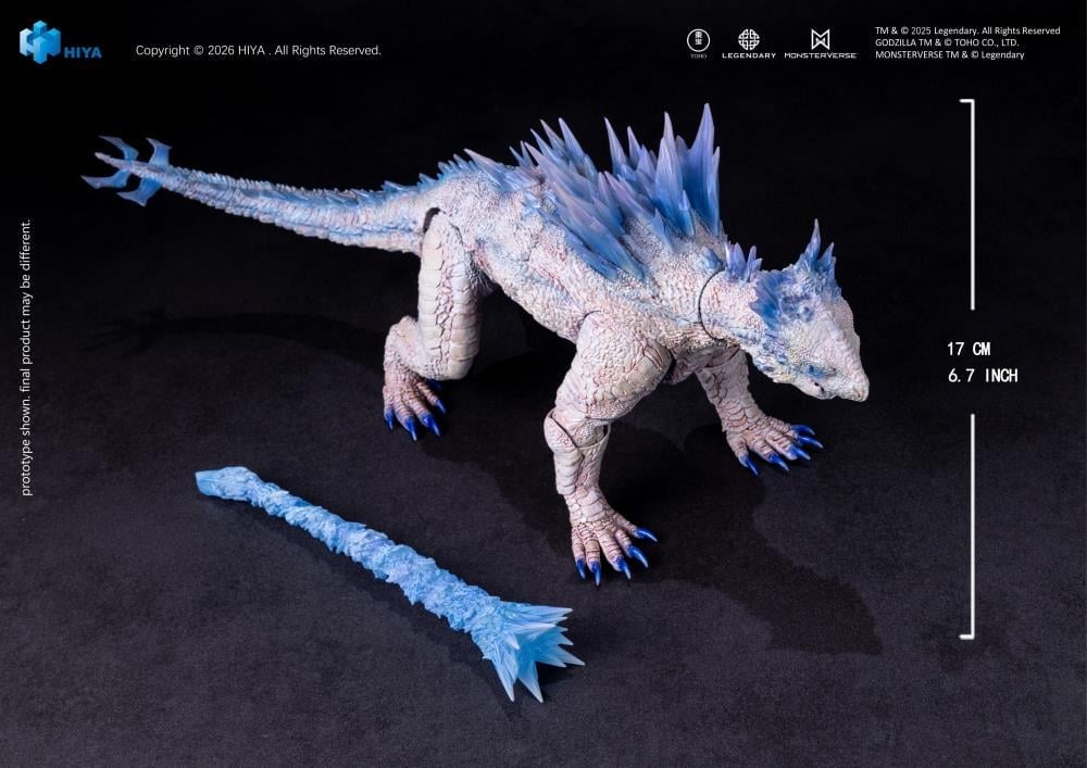 Godzilla x Kong: The New Empire Exquisite Basic+ Shimo (Frost Bite Blast Ver.) Action Figure Gallery Image 12