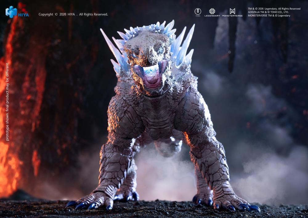 Godzilla x Kong: The New Empire Exquisite Basic+ Shimo (Frost Bite Blast Ver.) Action Figure Gallery Image 5