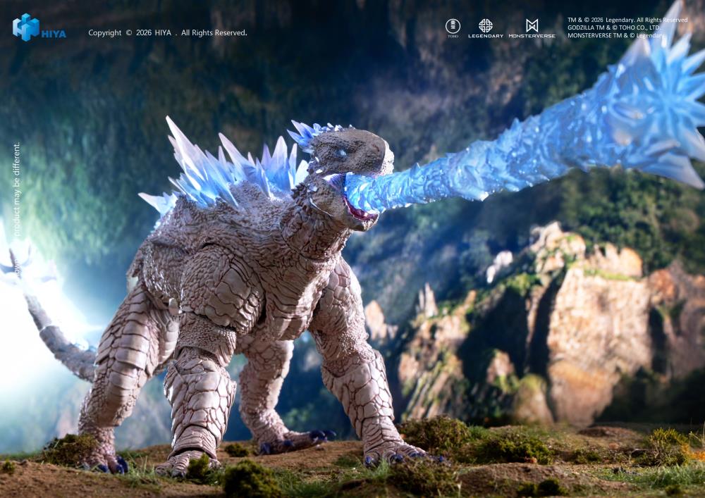 Godzilla x Kong: The New Empire Exquisite Basic+ Shimo (Frost Bite Blast Ver.) Action Figure Gallery Image 6