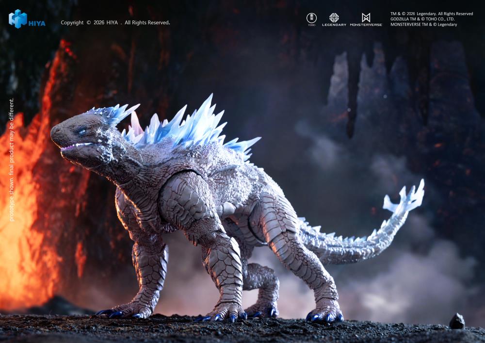 Godzilla x Kong: The New Empire Exquisite Basic+ Shimo (Frost Bite Blast Ver.) Action Figure Gallery Image 3