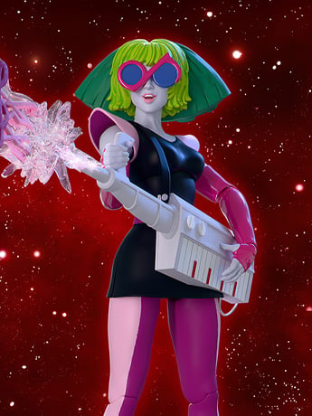 SilverHawks ULTIMATES! Melodia (Toon) Action Figure Gallery Image 2