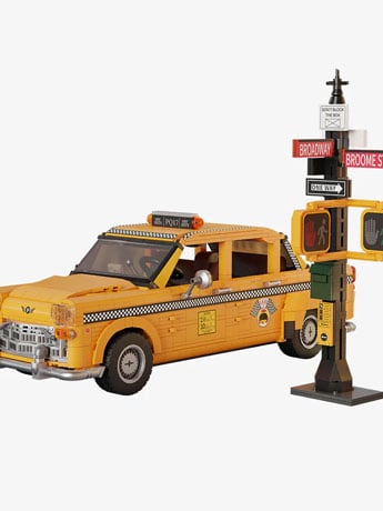 New York Yellow Cab Building Block Set Gallery Image 2